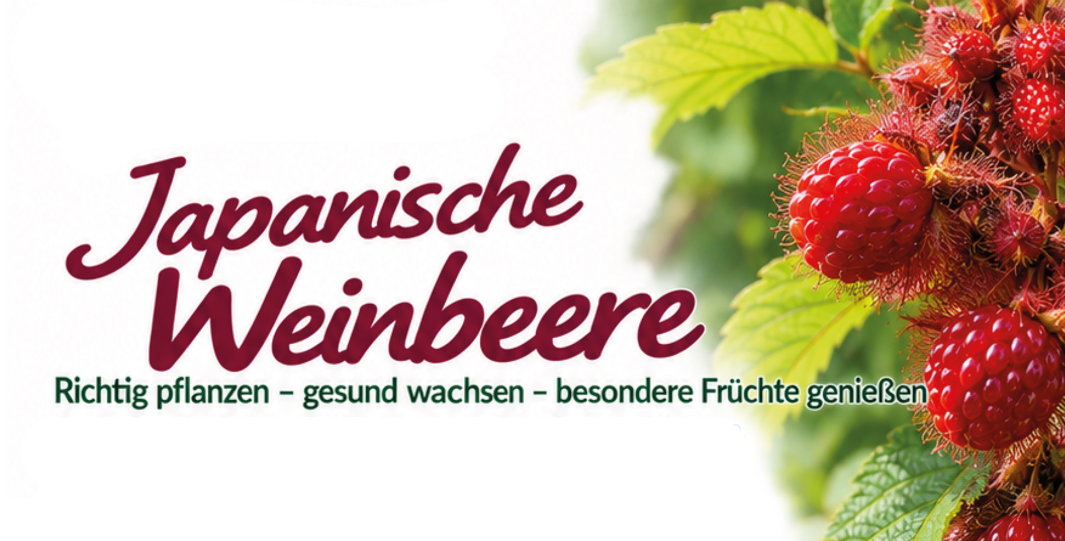 Japanische Weinbeeren anpflanzen